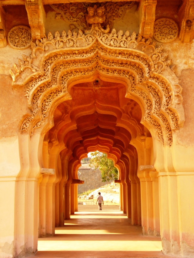 Beautiful archways in Hampi India